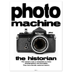 photo machine 60x80 cm poster