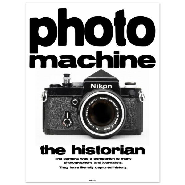 photo machine 60x80 cm poster