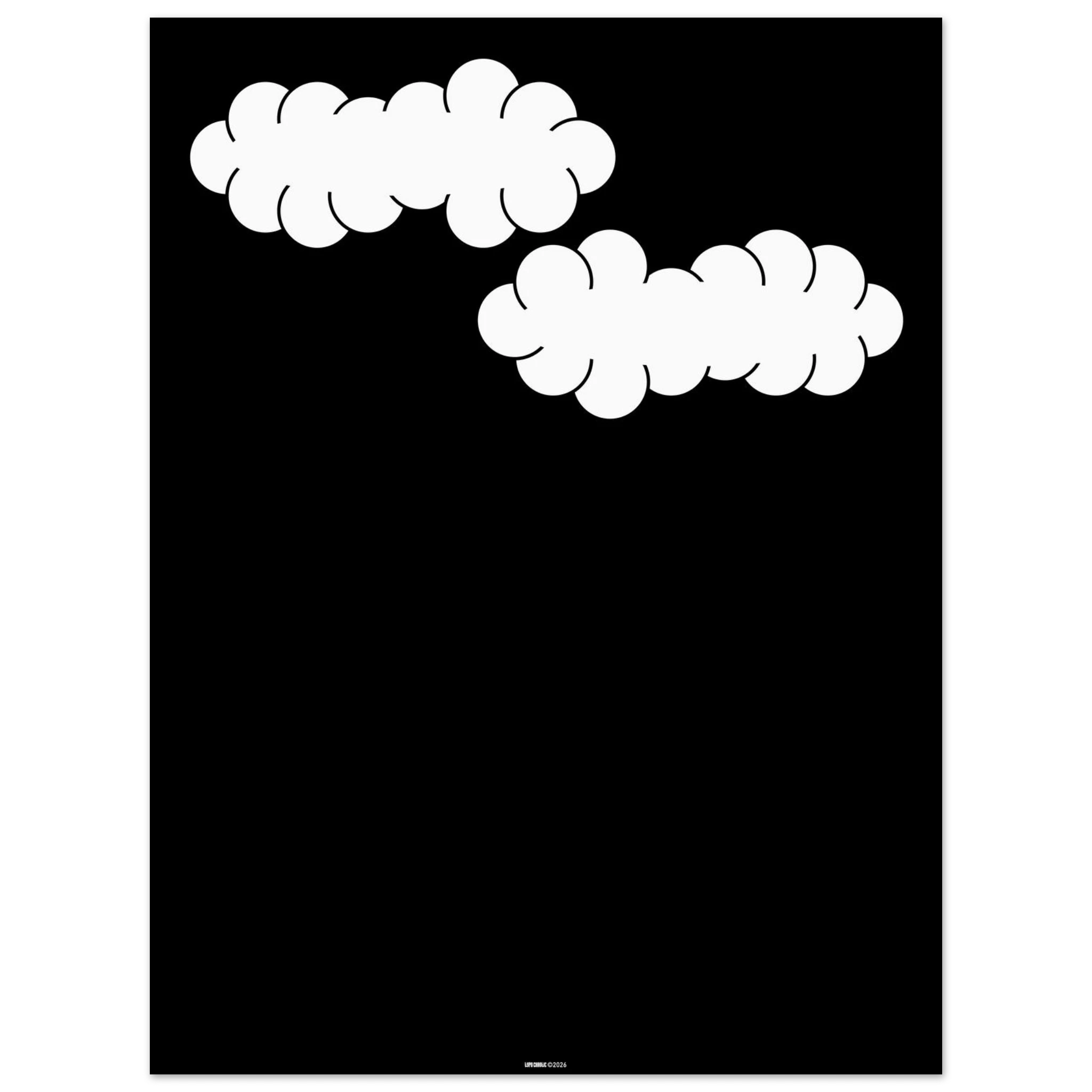 clouds by night poster